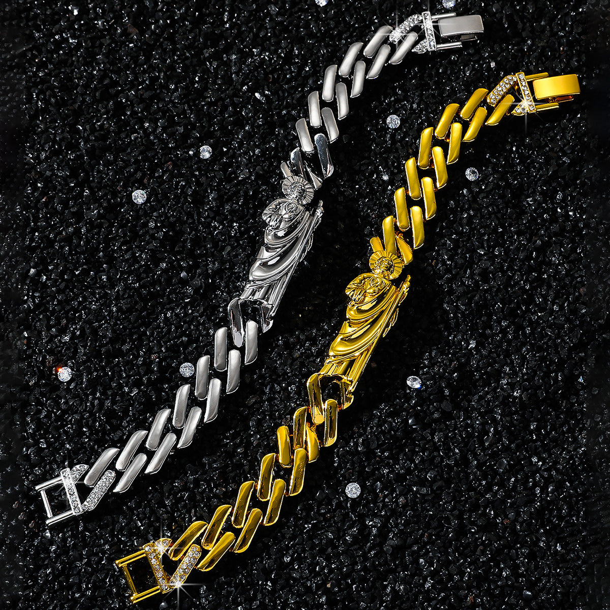 St Jude Bracelet (gold/silver)